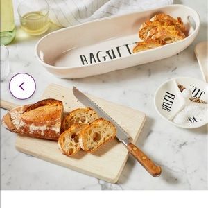 Stem Print By Rae Dunn Baguette Basket